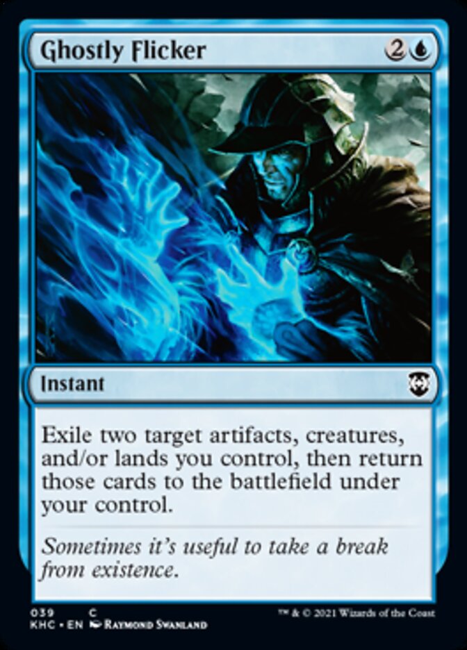 Ghostly Flicker [Kaldheim Commander] | Gam3 Escape