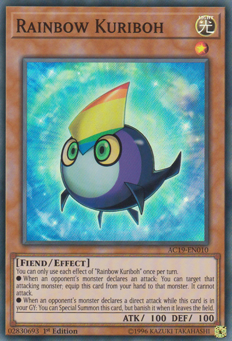 Rainbow Kuriboh [AC19-EN010] Super Rare | Gam3 Escape