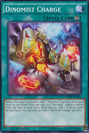 Dinomist Charge [BOSH-EN063] Common | Gam3 Escape