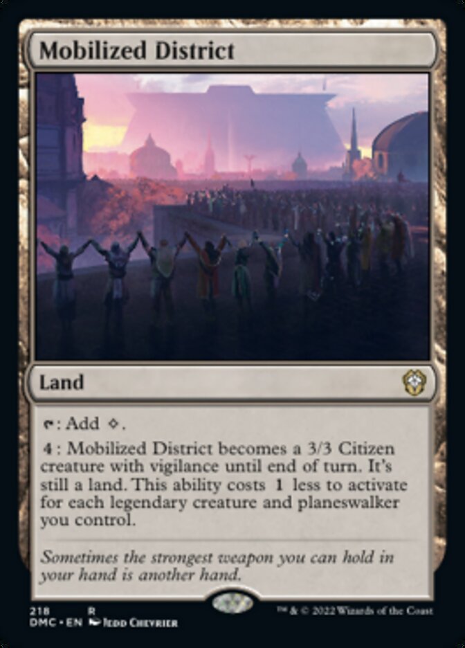 Mobilized District [Dominaria United Commander] | Gam3 Escape