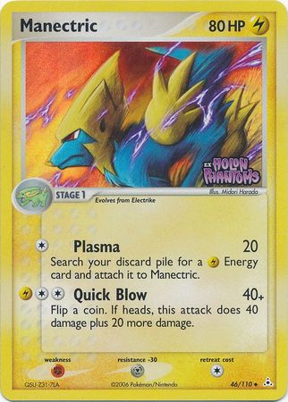 Manectric (46/110) (Stamped) [EX: Holon Phantoms] | Gam3 Escape