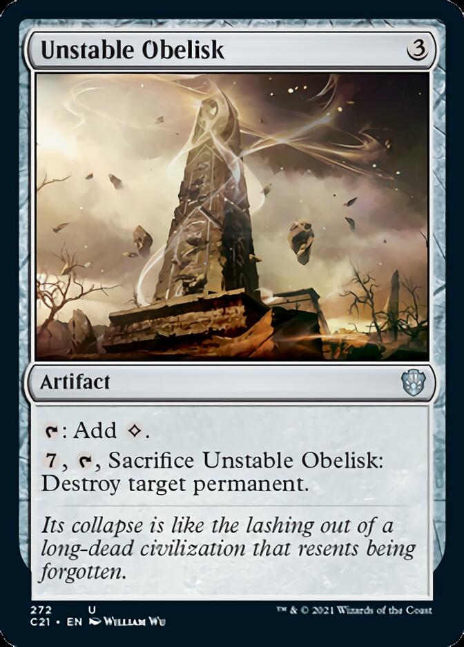 Unstable Obelisk [Commander 2021] | Gam3 Escape