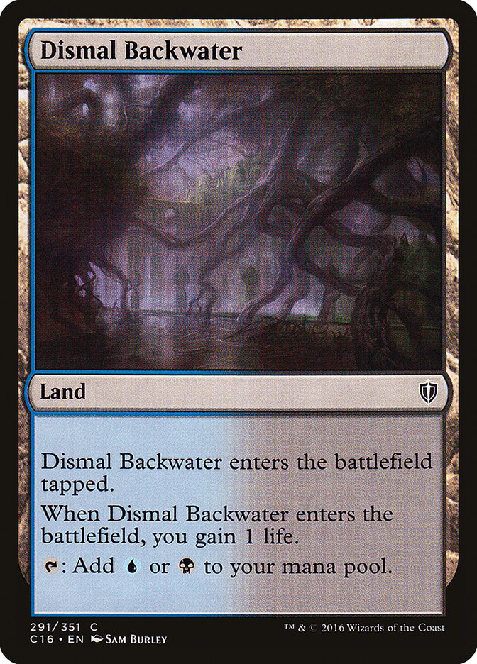 Dismal Backwater [Commander 2016] | Gam3 Escape