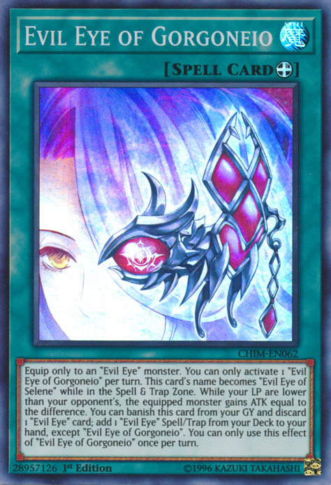 Evil Eye of Gorgoneio [CHIM-EN062] Super Rare | Gam3 Escape