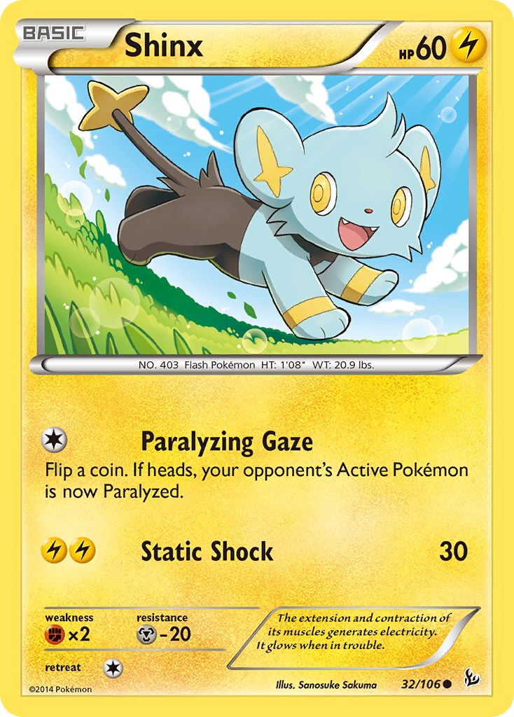 Shinx (32/106) [XY: Flashfire] | Gam3 Escape