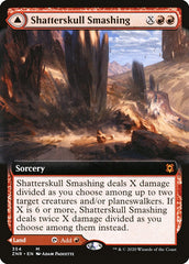 Shatterskull Smashing // Shatterskull, the Hammer Pass (Extended Art) [Zendikar Rising] | Gam3 Escape