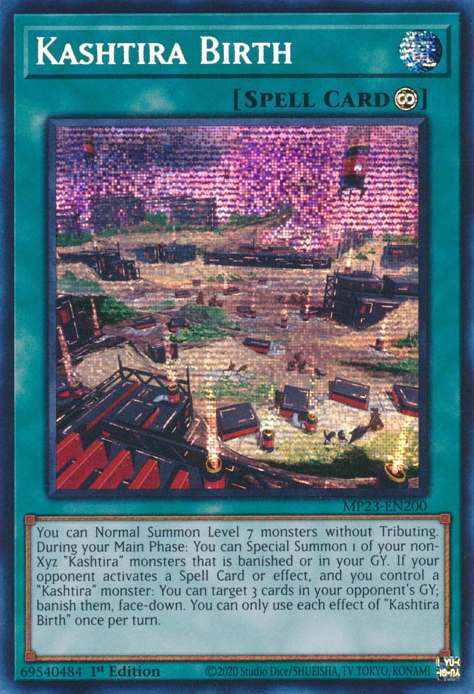 Kashtira Birth [MP23-EN200] Prismatic Secret Rare | Gam3 Escape