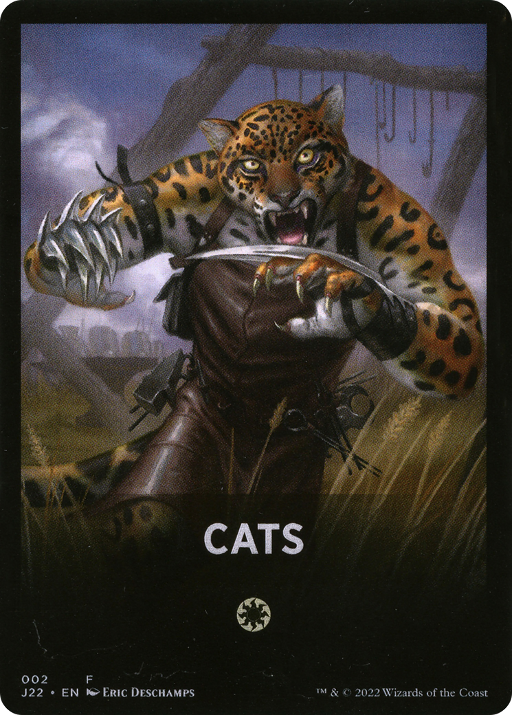 Cats Theme Card [Jumpstart 2022 Front Cards] | Gam3 Escape