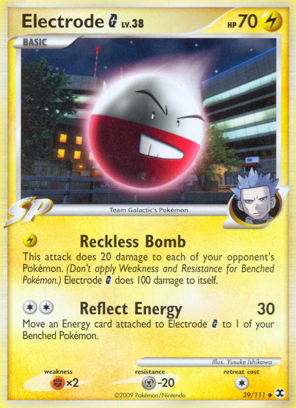 Electrode G (39/111) [Platinum: Rising Rivals] | Gam3 Escape