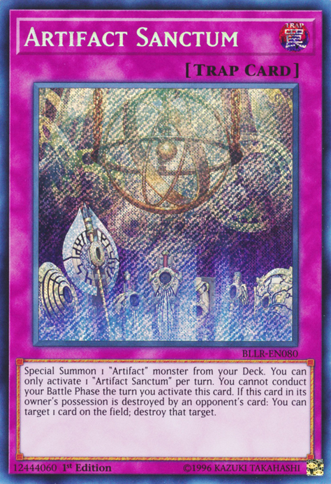 Artifact Sanctum [BLLR-EN080] Secret Rare | Gam3 Escape