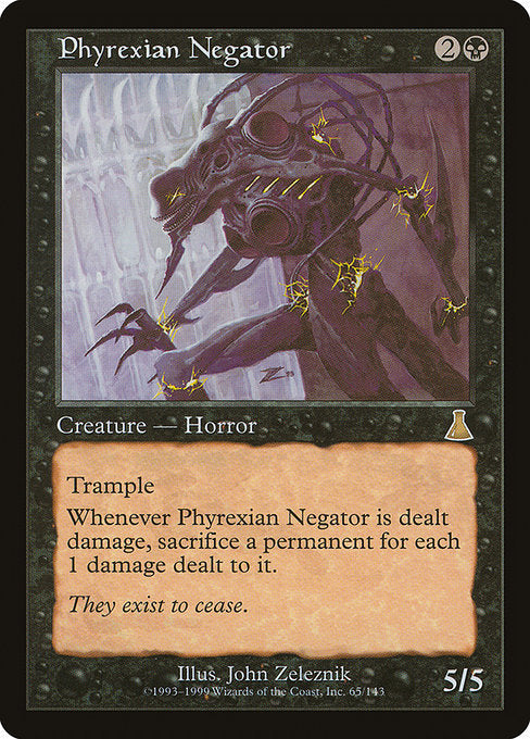 Phyrexian Negator [Urza's Destiny] | Gam3 Escape