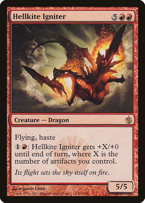 Hellkite Igniter [Mirrodin Besieged] | Gam3 Escape