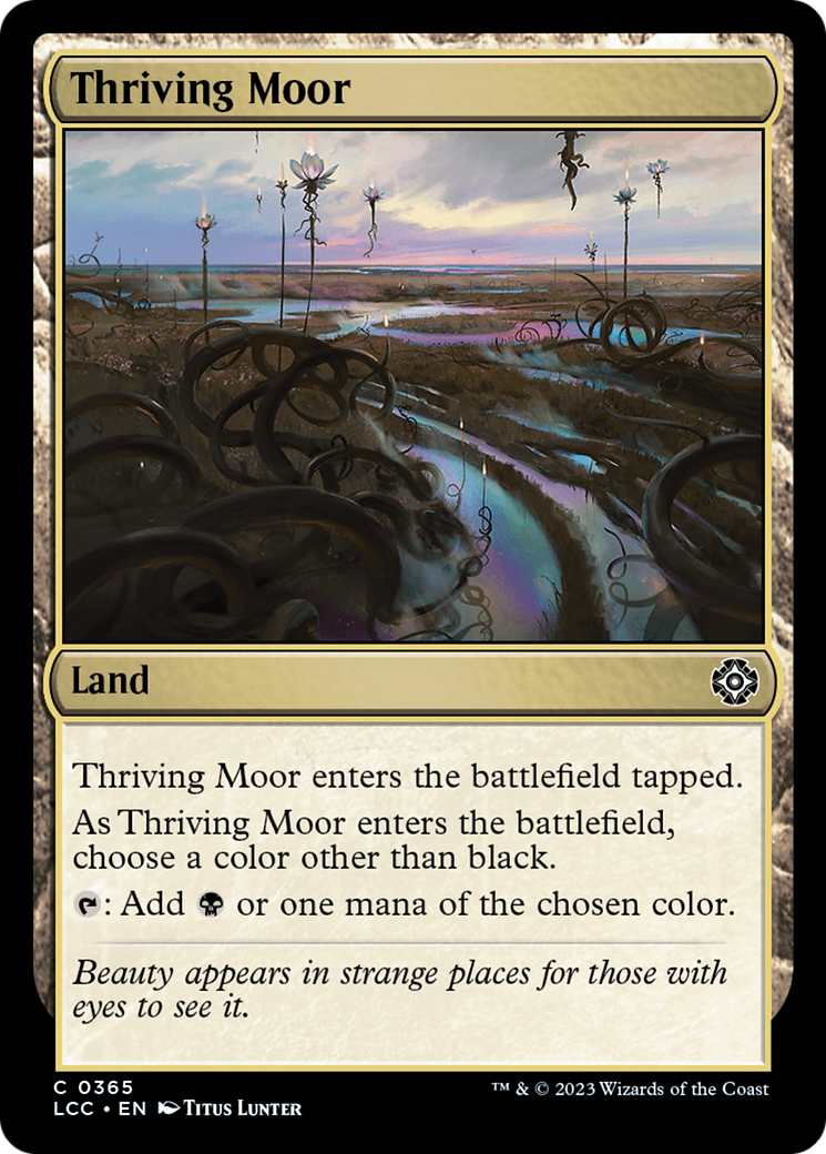 Thriving Moor [The Lost Caverns of Ixalan Commander] | Gam3 Escape