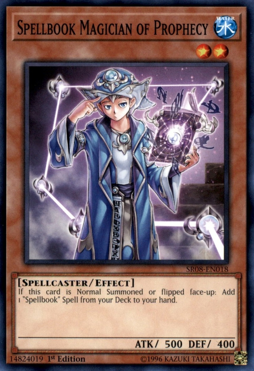 Spellbook Magician of Prophecy [SR08-EN018] Common | Gam3 Escape