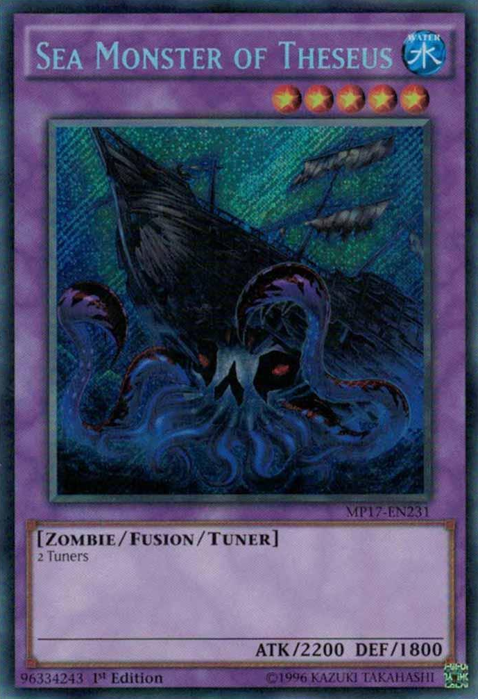 Sea Monster of Theseus [MP17-EN231] Secret Rare | Gam3 Escape