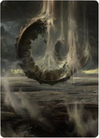 Wasteland Art Card [Zendikar Rising Art Series] | Gam3 Escape