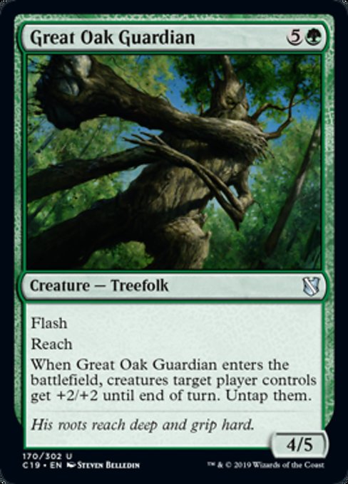 Great Oak Guardian [Commander 2019] | Gam3 Escape