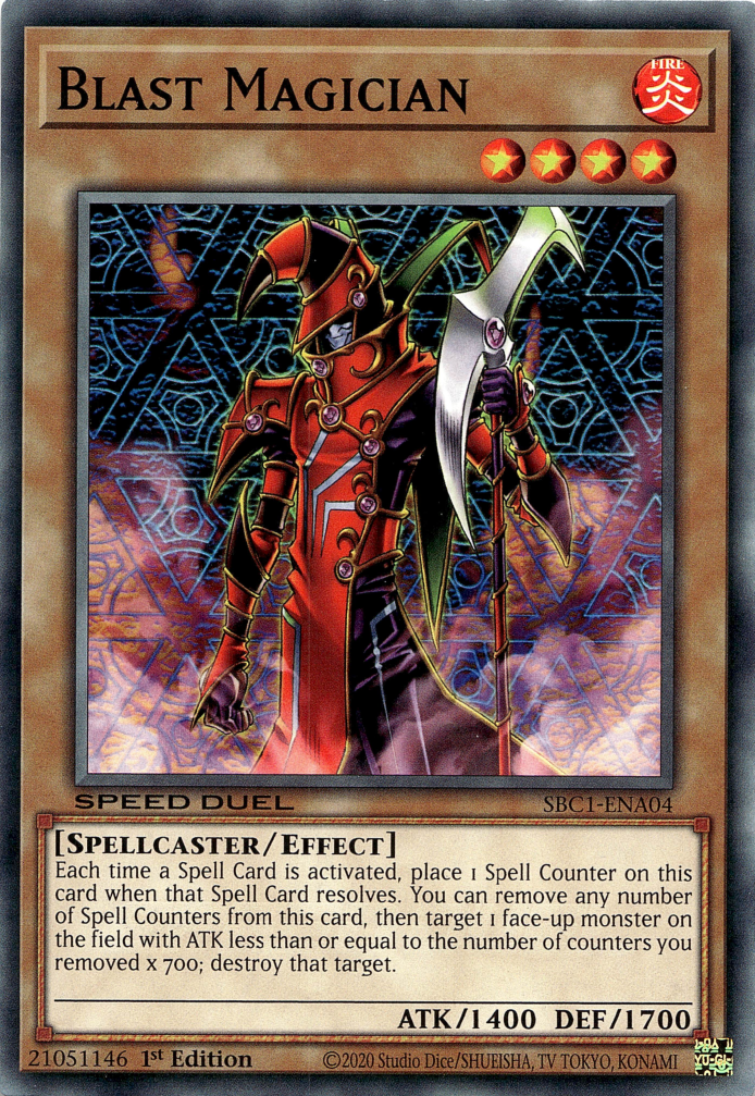 Blast Magician [SBC1-EN004] Common | Gam3 Escape