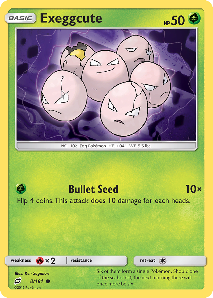 Exeggcute (8/181) [Sun & Moon: Team Up] | Gam3 Escape