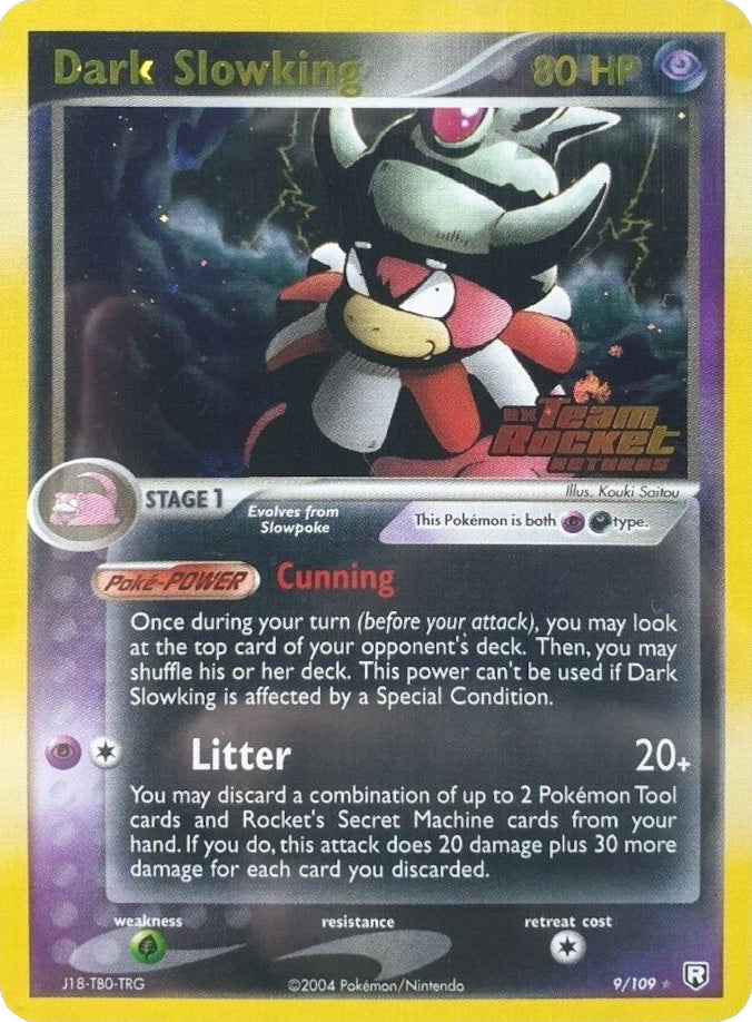 Dark Slowking (9/109) (Stamped) [EX: Team Rocket Returns] | Gam3 Escape