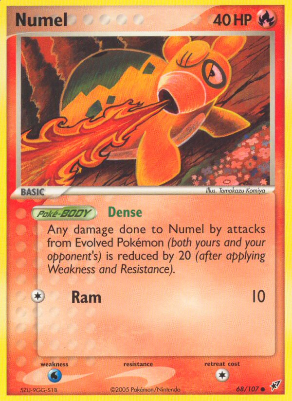 Numel (68/107) [EX: Deoxys] | Gam3 Escape