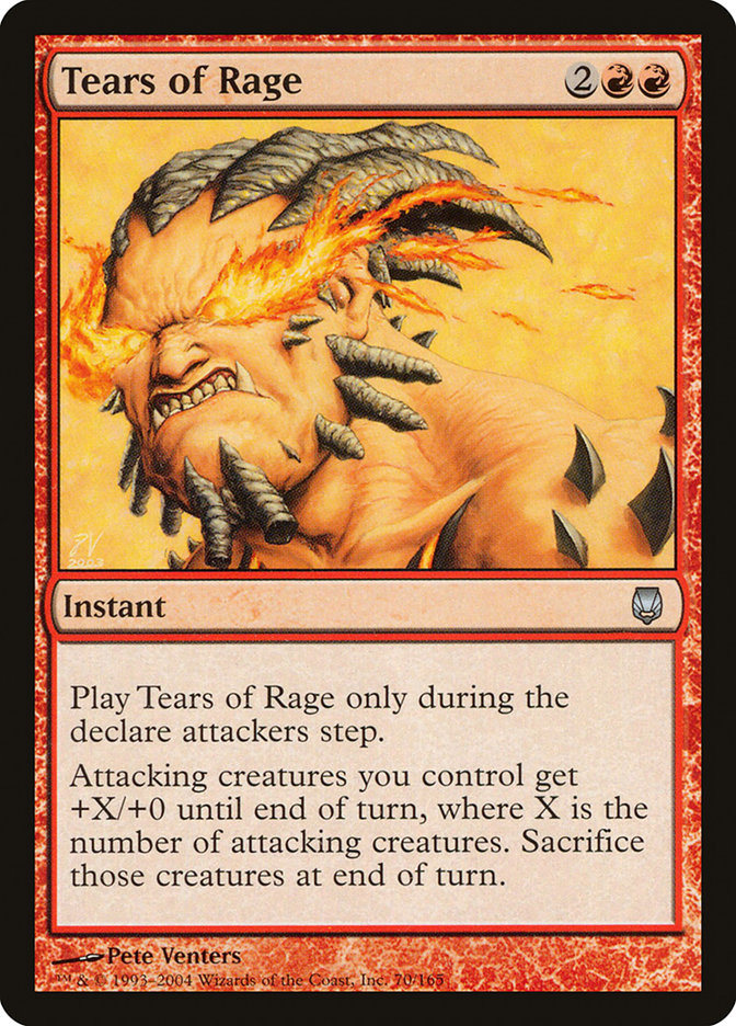 Tears of Rage [Darksteel] | Gam3 Escape