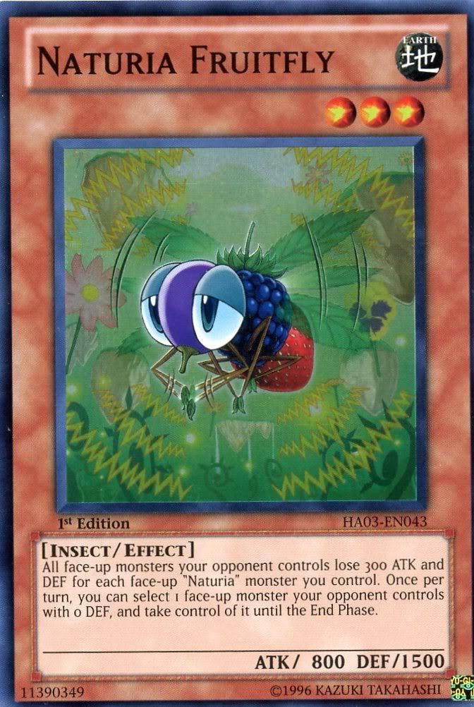 Naturia Fruitfly [HA03-EN043] Super Rare | Gam3 Escape