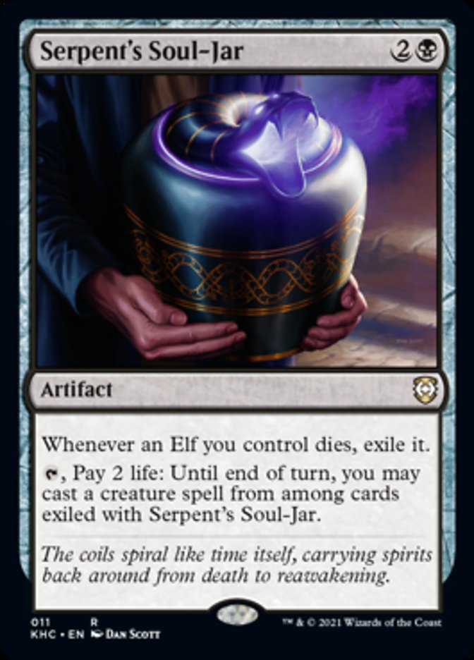 Serpent's Soul-Jar [Kaldheim Commander] | Gam3 Escape