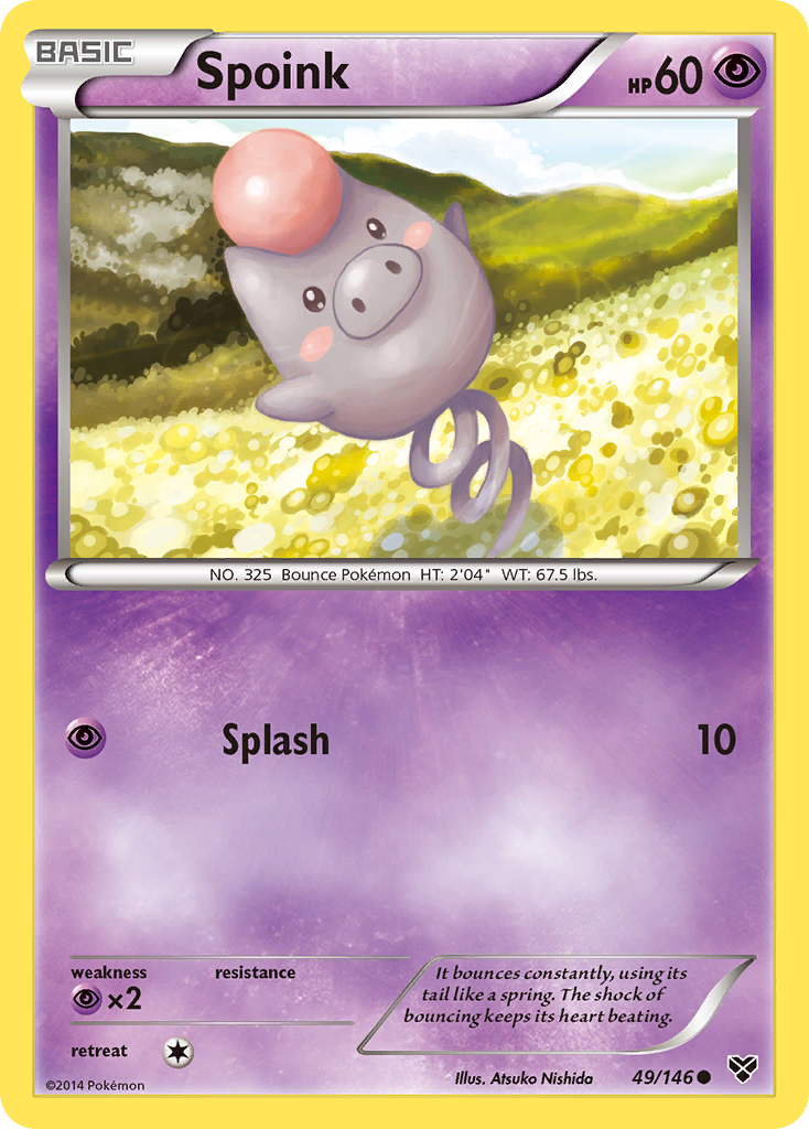 Spoink (49/146) [XY: Base Set] | Gam3 Escape