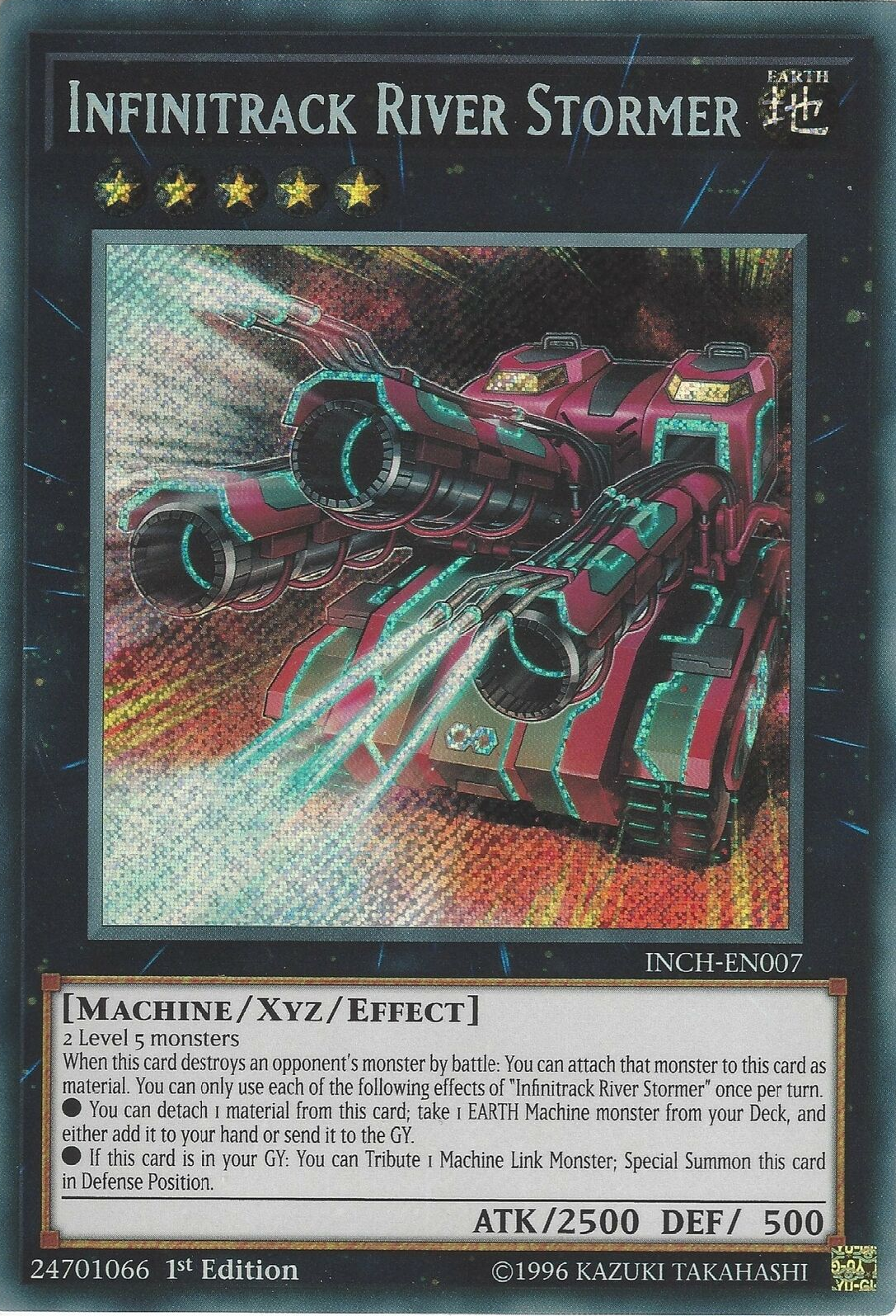 Infinitrack River Stormer [INCH-EN007] Secret Rare | Gam3 Escape