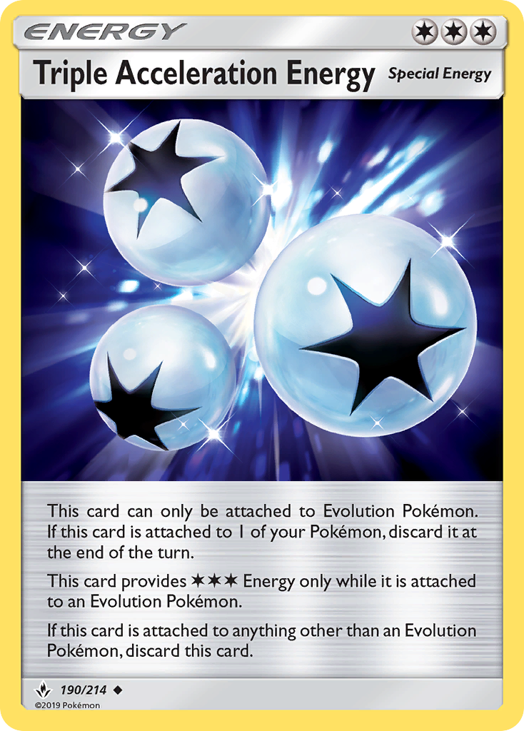 Triple Acceleration Energy (190/214) [Sun & Moon: Unbroken Bonds] | Gam3 Escape