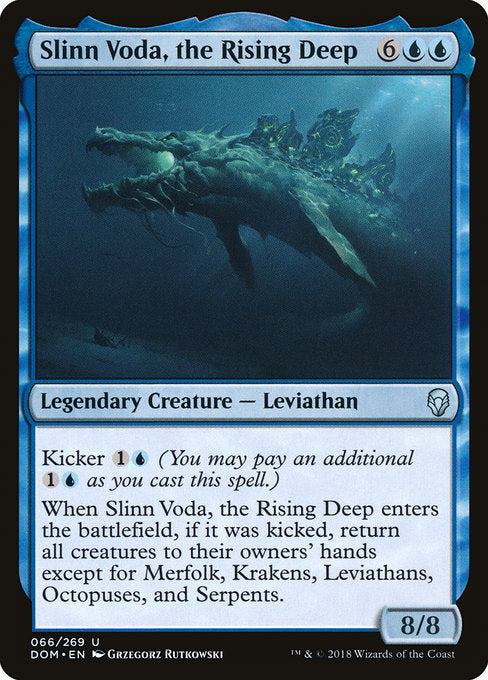 Slinn Voda, the Rising Deep [Dominaria] | Gam3 Escape