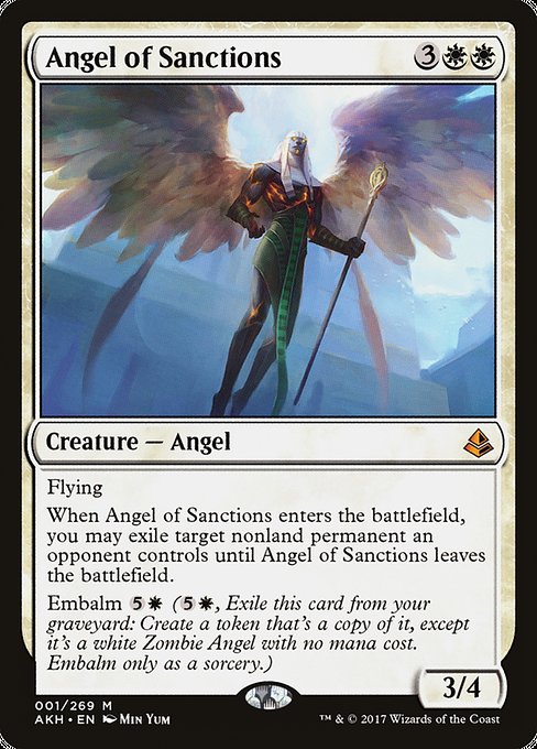 Angel of Sanctions [Amonkhet] | Gam3 Escape