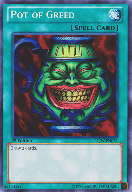 Pot of Greed [LCJW-EN061] Secret Rare | Gam3 Escape