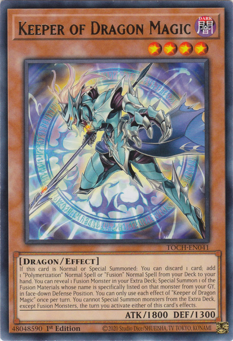 Keeper of Dragon Magic [TOCH-EN041] Rare | Gam3 Escape