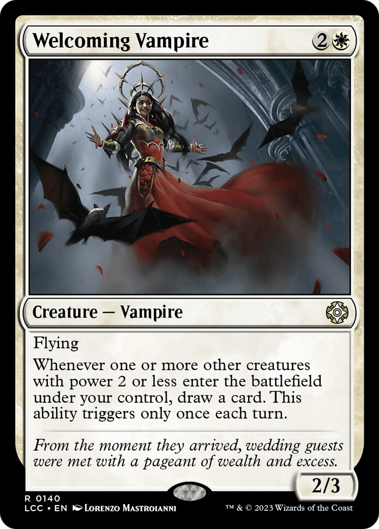 Welcoming Vampire [The Lost Caverns of Ixalan Commander] | Gam3 Escape