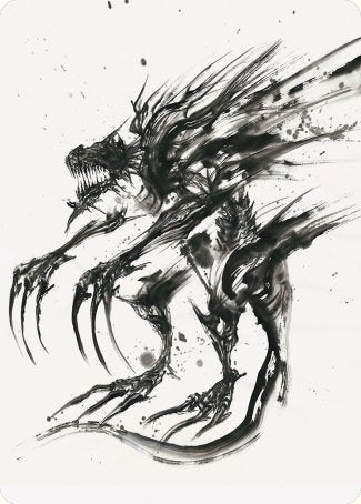 Phyrexian Obliterator Art Card [Phyrexia: All Will Be One Art Series] | Gam3 Escape