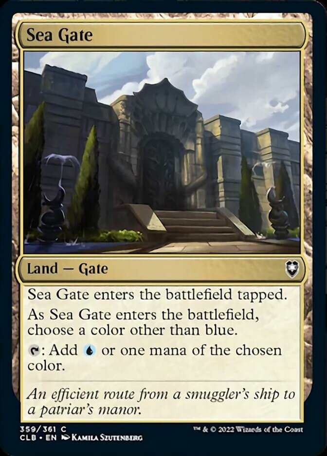 Sea Gate [Commander Legends: Battle for Baldur's Gate] | Gam3 Escape