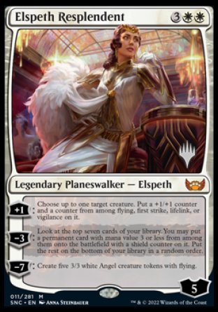 Elspeth Resplendent (Promo Pack) [Streets of New Capenna Promos] | Gam3 Escape