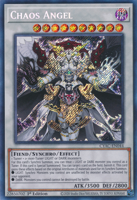 Chaos Angel [CYAC-EN044] Secret Rare | Gam3 Escape