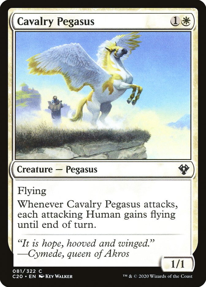 Cavalry Pegasus [Commander 2020] | Gam3 Escape