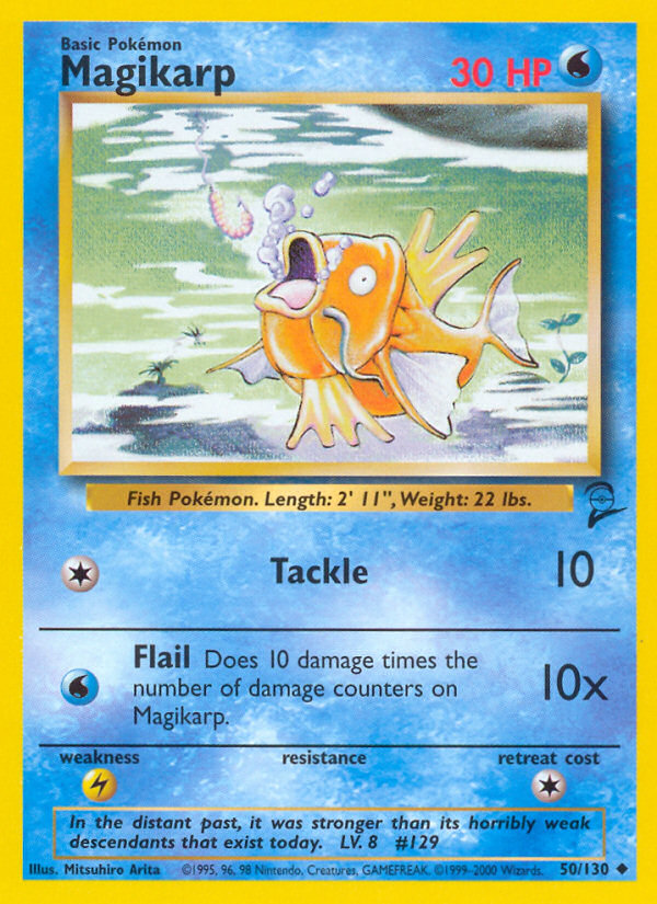 Magikarp (50/130) [Base Set 2] | Gam3 Escape