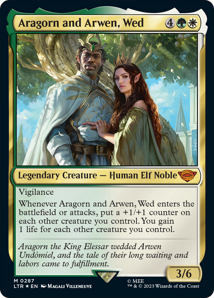 Aragorn and Arwen, Wed [The Lord of the Rings: Tales of Middle-Earth] | Gam3 Escape