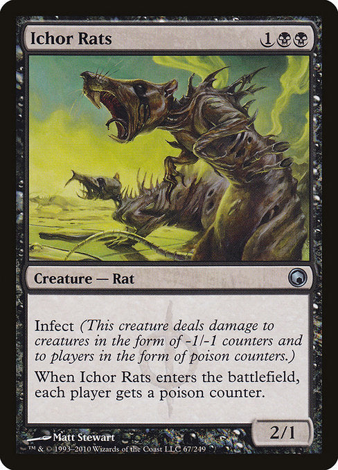 Ichor Rats [Scars of Mirrodin] | Gam3 Escape