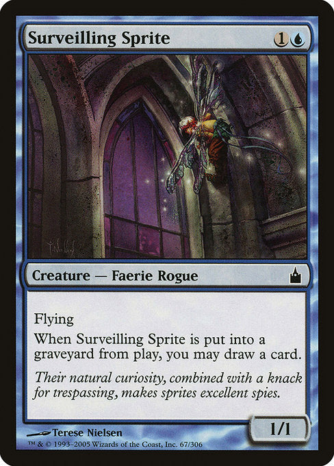 Surveilling Sprite [Ravnica: City of Guilds] | Gam3 Escape