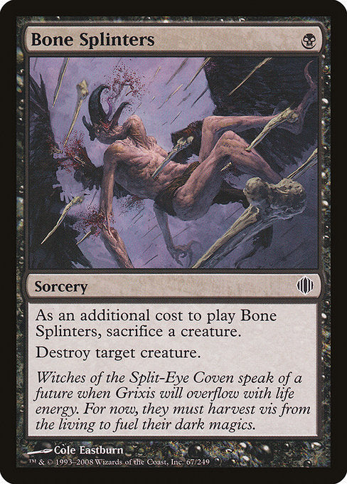 Bone Splinters [Shards of Alara] | Gam3 Escape