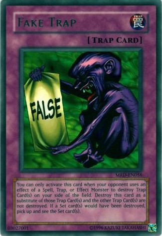 Fake Trap [MRD-EN056] Rare | Gam3 Escape