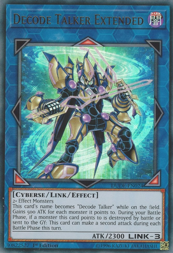 Decode Talker Extended [DUDE-EN024] Ultra Rare | Gam3 Escape