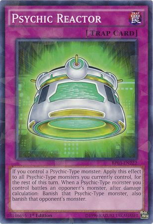 Psychic Reactor (Shatterfoil) [BP03-EN222] Common | Gam3 Escape