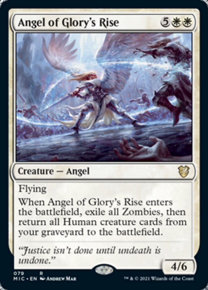 Angel of Glory's Rise [Innistrad: Midnight Hunt Commander] | Gam3 Escape